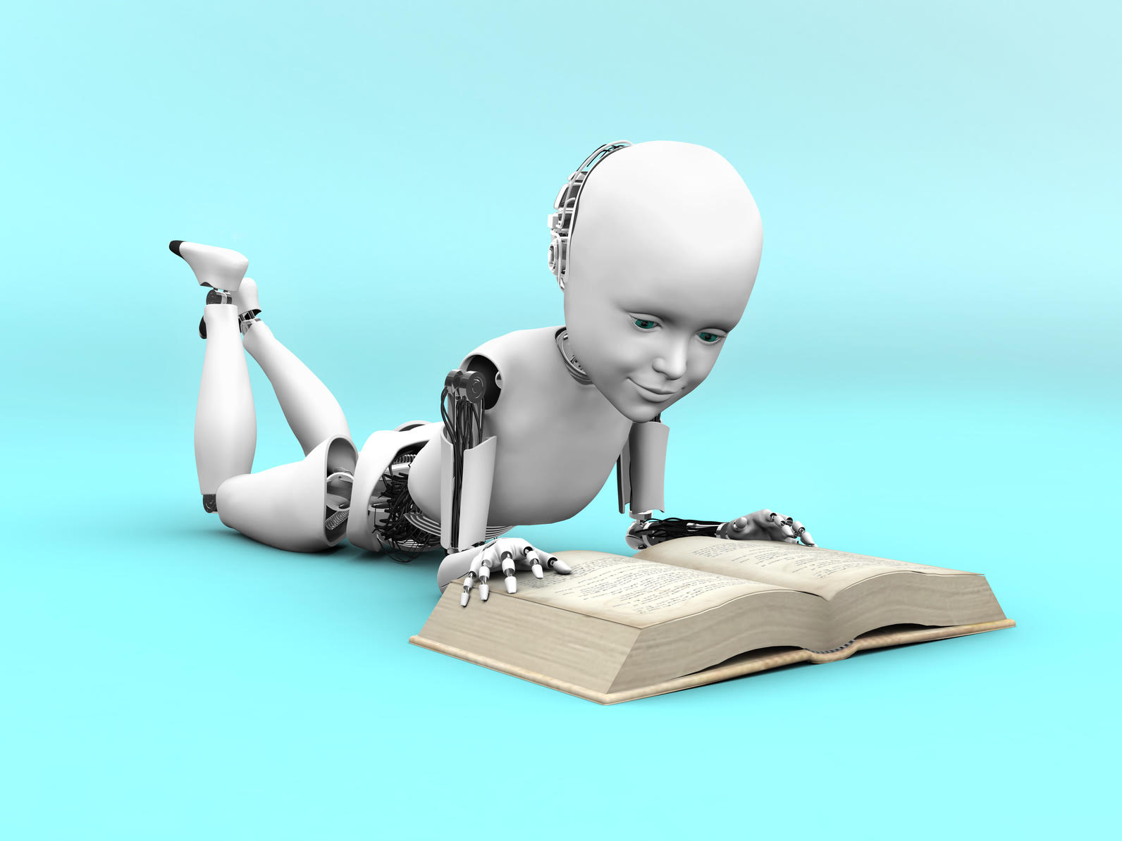 robot reading