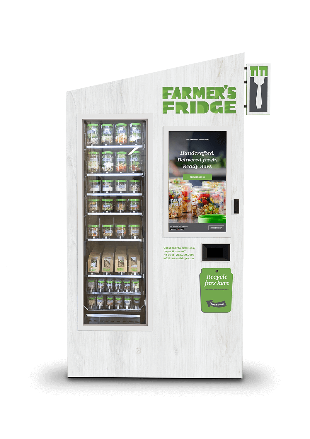 Farmer's Fridge vending machine