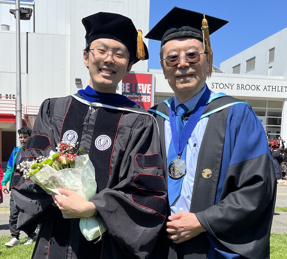 Dr. Hehe Wang and Prof. Iwao Ojima