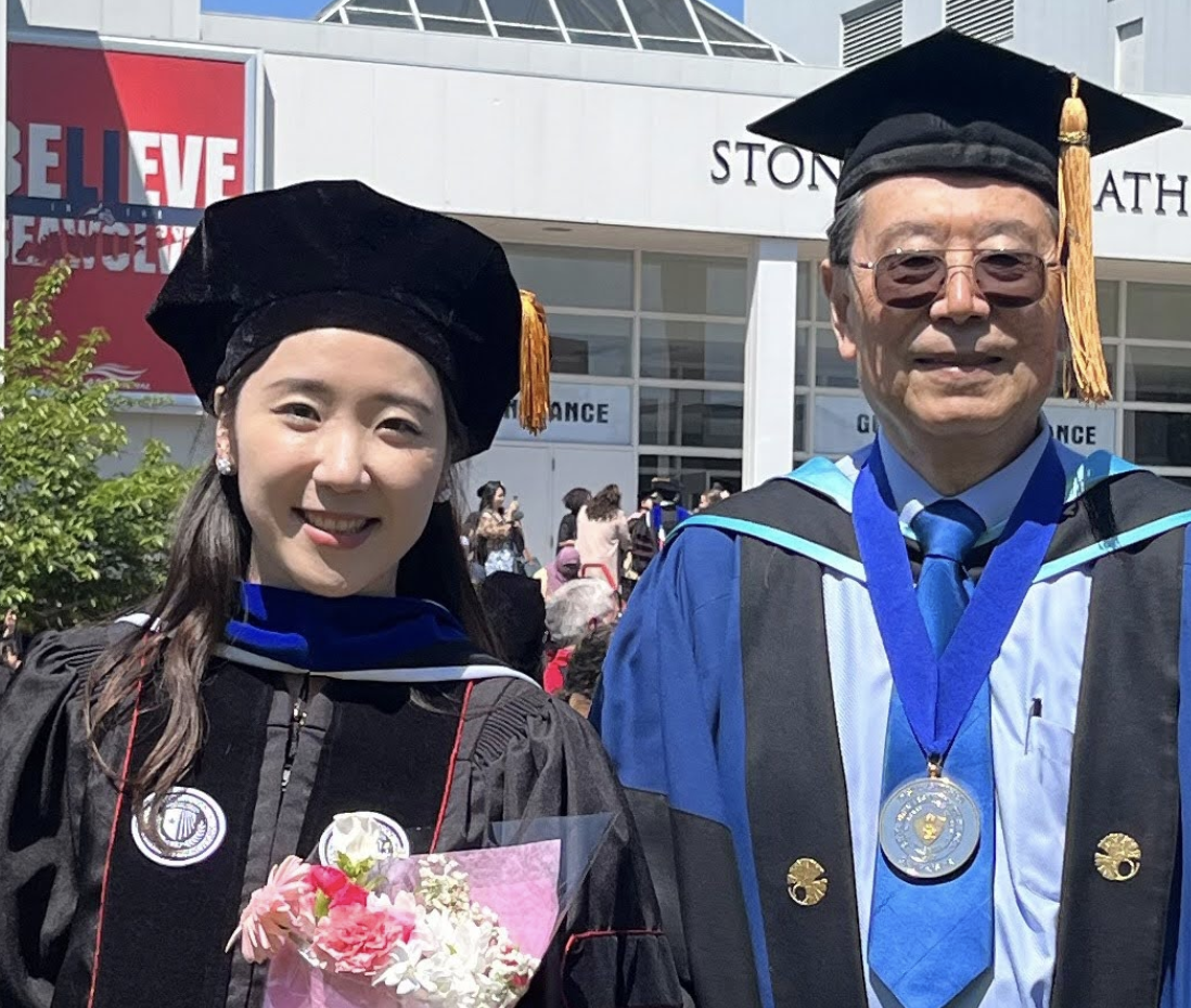 Dr. Seungyoun Shin and Prof. Iwao Ojima
