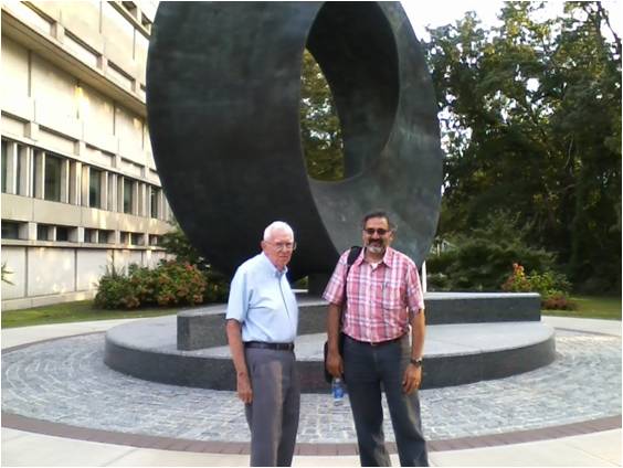 Lin and Abhay at the Umbilic Torus