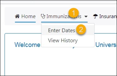 upload immunization forms